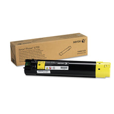 Xerox 106R01505 OEM Toner Cartridge Yellow For Phaser 6700 - 5K