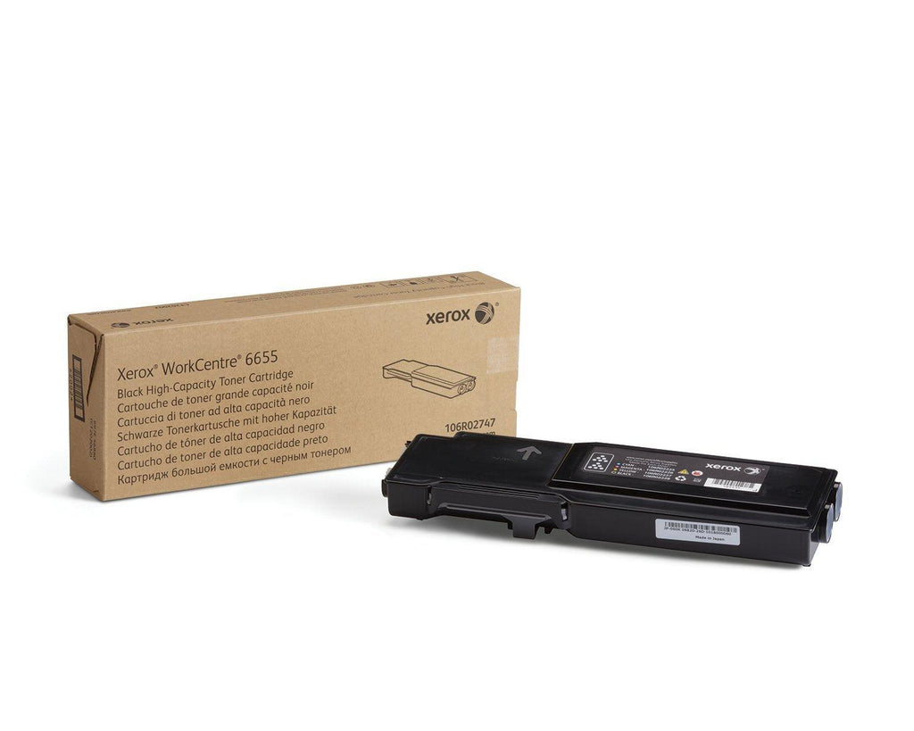 Xerox 106R02747 OEM Toner Cartridge For WorkCentre 6655 Black - 12K